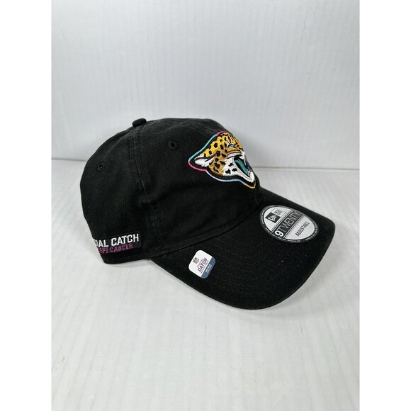 Jacksonville Jaguars New Era 9TWENTY Crucial Catch 2024 Hat Cap Black Plaid NEW - Picture 3 of 4